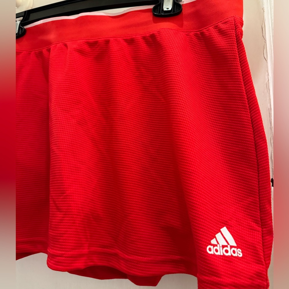 Adidas Tennis Skirt - Red Size XL